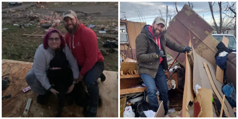 "They are my babies": a touching story of a woman who was in search of her pets after the devastating tornado in Kentucky